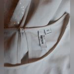 Kensie Womens White Cold Shoulder Long Sleeve Jewel Tunic Top Photo 1