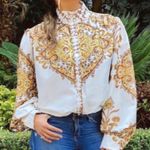 Oversize button up blouse size L Size L Photo 0