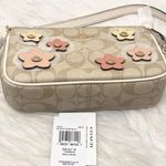 Coach Nolita 19 In Signature Canvas With Floral Applique ch619 Photo 8