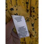 Nanette Lepore Nanette  Colonel Mustard Pleated High Neck Dress Sz 6 Photo 7