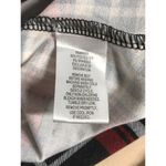 Derek Heart Shirt Dress Women Small Red Black Plaid Long Sleeve Stretch Casual Photo 4