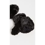 Apparis Coco Faux Fur Mittens in Noir One Size New Womens Gloves Black Photo 2