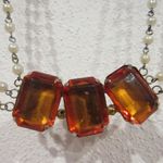 None Fashion Pendant Choker Necklace VGUC Photo 1