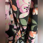 ASOS Design Babydoll Open Back Mini Skater Dress with Godets floral-Multi Sz 6 Photo 8