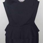 Naven  Black Peplum Dress New With Tags Photo 0