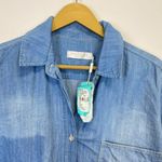 Seafolly NWT  Chambray Denim Button Down Shirt Photo 8