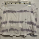 Lululemon athletica White and Purple Mini Skirt Photo 0