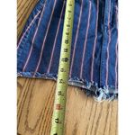 American Eagle  Mini Skirt Womens Size 0 Super Stretch Hi Rise Denim Frayed Hem Photo 8