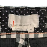 Anthropologie Black And White Checkered Shorts Size 26 Photo 4