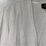 JM Collection  White Cardigan Women’s Medium Photo 2