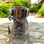 Michael Kors Women's Metallic High-Top Sneakers wedge leather size 10 Photo 1