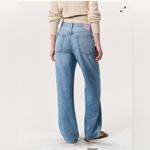 Rag and Bone  Logan Wide Leg Jeans Light Tone Linen High Rise 90s Y2K Sz 32 Photo 4