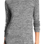 Athleta  Shanti long sleeve heather‎ gray top small #243064 Photo 0