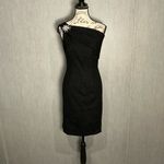 Kay Unger  Elegant Black One-Shoulder Dress Size 4 Photo 10