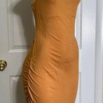 Indah Cloud Gathered Sides Midi Dress Photo 2