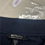 Athleta  Brooklyn Ankle Pants Navy Blue Lightweight Pockets Stretch Size 6 Travel Photo 6