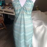 Wild Fable Halter Dress Teals Gray Size Large Photo 0