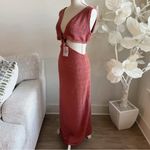 Cult Gaia  Bank Cut Out Knit Maxi Dress In Jaipur Photo 5
