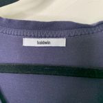 Baldwin KCUS Navy Blue V Neck T Shirt Distressed Tropical Sz Medium Photo 7