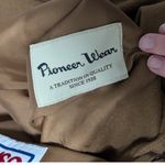 Vintage Pioneer Wear Western Wool Blazer Jacket Southwestern Womens Large Coat Brown Photo 5