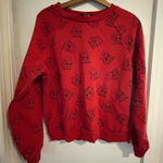 American Eagle Sweatshirt by X Disney size small Fiesty sweatshirt. Casual Xmas Photo 0