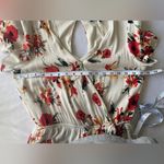 One ❤️ Clothing Jump Suit Under‎ Shorts Elastic Waist Size S Photo 4