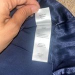 Rails  Solene Satin Midi Sheath Slip Dress Navy‎ Blue XS Photo 9