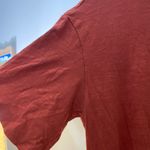 Old Navy Terracotta Cotton Cinched Waist Midi Dress Size Medium Photo 4