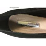 H by Halston Black Camel Brown Leather Peep Toe High Heel Stiletto Pumps Sz 8.5 Photo 5