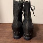 Sorel  NL3491-0152 Black Leather Joan of Arctic Wedge II Waterproof Boots Sz 8 Photo 4
