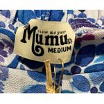 Anthropologie SHOW ME YOUR MUMU Blue Purple Ibiza Floral Shorts Photo 1