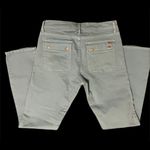 Juicy Couture size 27âLight greenishâlightâturquoiseâcroppedâstretchâjeansâEUC Photo 3