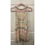 Free People  Women's Multicolor Sequin Racerback Tank Top, S Photo 5