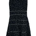 Taylor Women's Black White Polka Dot Sleeveless‎ V Photo 0