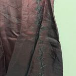 Loft Vintage Y2K  100% Silk Beaded Black and Red Mini Dress Size 2 Photo 3