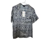 Eberjay NWT Eberjey x Casa Del Sol Silk Pajama Top Sz. S Photo 2