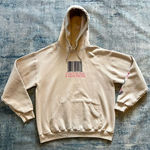 Beige It Costs $0 To Be A Good Person Hooded Sweatshirt Women's Large Photo 0