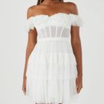 BCBGMAXAZRIA BCBMAXAZRIA Off-The-Shoulder Corset Minidress NWT Photo 4