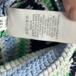 Aerie  Women's L Multicolor Striped Crochet Halter Crop Top Summer y2k Photo 4