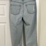 Revice Denim Revice Ex Boyfriend Light Wash High Waist Distressed Straight Leg Jeans Size 28 Photo 5