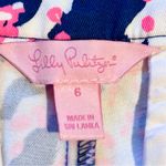 Lilly Pulitzer Hazelle Stretch Beyond The Sea Athletic Split Front Shorts Sz 6 Photo 7