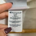 Champion  Crop White Coaches‎ Jacket Size Large Photo 4