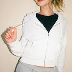 Brandy Melville John Galt Christy Jacket Zip Up Hoodie Photo 1