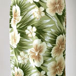 XXI Early 2000's Khaki Green Tan Hawaiian Hawaii Flower Floral Midi Skirt L Size L Photo 0