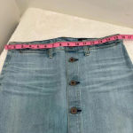 AG Adriano Goldschmied Adriano Goldschmied Button Front Denim‎ Skirt Photo 7