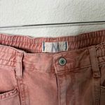 Free People  We the Free Platoon High Rise Cargo Jogger Pants Rust Womens Size M Photo 3