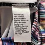 Zelos  womens small capri legging hits below calf multicolor zip up pocket Photo 8