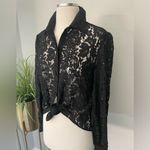 Generation Love New! EASTON LACE TIE FRONT BLOUSE Black
Sz Small $185 Photo 4