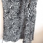 L'Academie  Revolve B&W Animal Printed Slip Maxi Dress  Photo 11