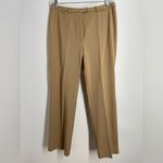 Sigrid Olsen NWT, , Camel color slacks, flat front, stretch fabric, size 14 Photo 10